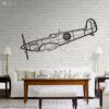 Samolot Supermarine Spitfire - Dekoracja ścienna 3D - obrazek 2
