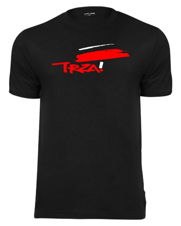 Koszulka  TRZA! czarna-1