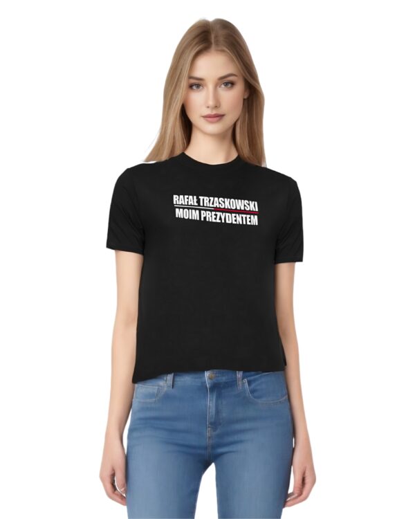 Koszulka - Trzaskowski Prezydent czarna - obrazek 5