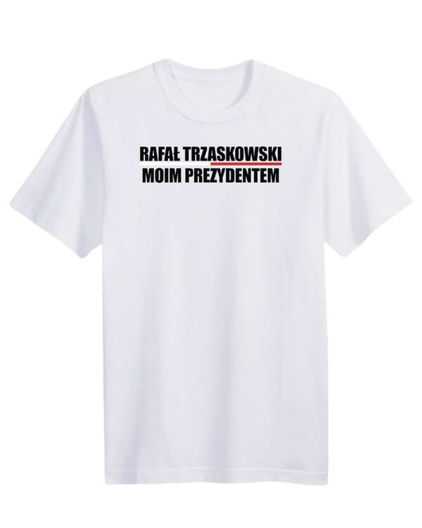 Koszulka - Trzaskowski Prezydent biała