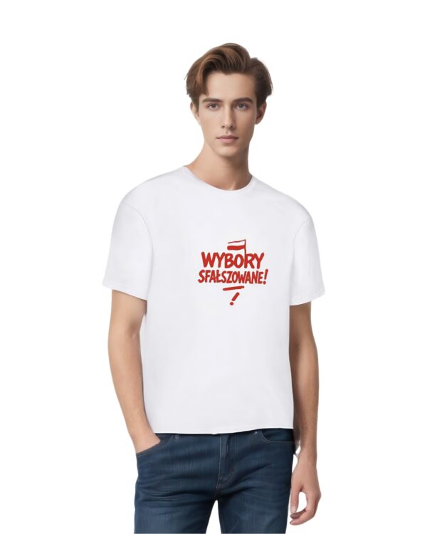 Koszulka - WYBORY -  biała - obrazek 3