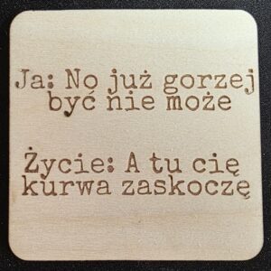 Podstawka pod Piwo, Szklankę, Kufel lub Kubek - wz.2